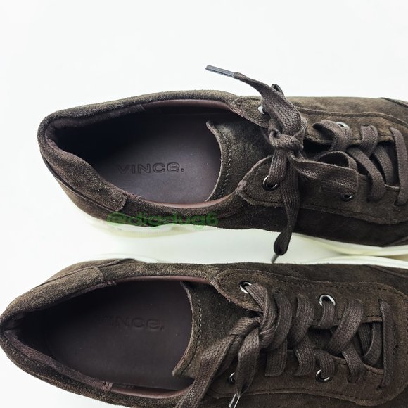 Vince. Barnett Suede Sneaker - Picture 8 of 9